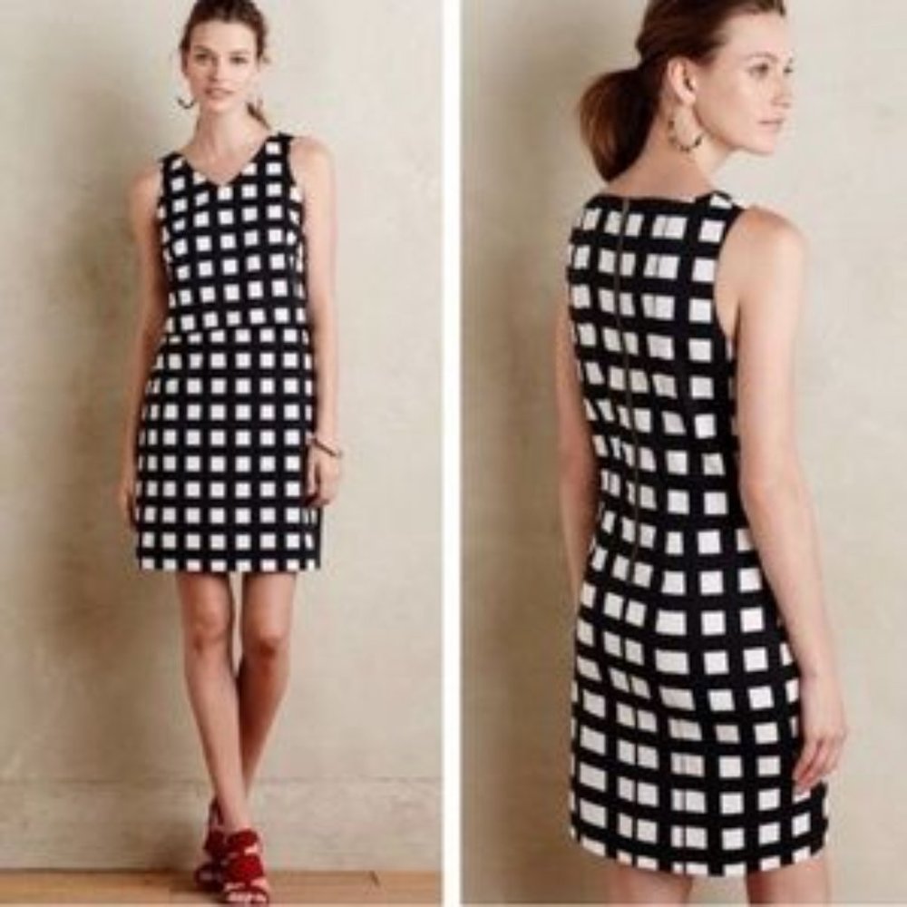 Anthopologie Tabatha Gridway Shift Dress